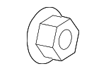 1339506001 - Body: Lock Nut for Genesis: Electrified G80, Electrified GV70, G70, G80, G90, GV60, GV70, GV80, GV80 Coupe | Hyundai: Accent, Azera, Elantra, Elantra Coupe, Elantra GT, Elantra N, Genesis, Genesis Coupe, Ioniq, Ioniq 5, Ioniq 6, Kona, Kona Electric, Palisade, Santa Cruz, Santa Fe, Santa Fe Sport, Santa Fe XL, Sonata, Tucson, Veloster, Veloster N, Venue Image