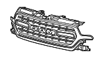 68490797AB - Body: Grille for Ram: 1500 Image