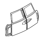 41545A2A3A3 - Body: Door Shell for Mini Image