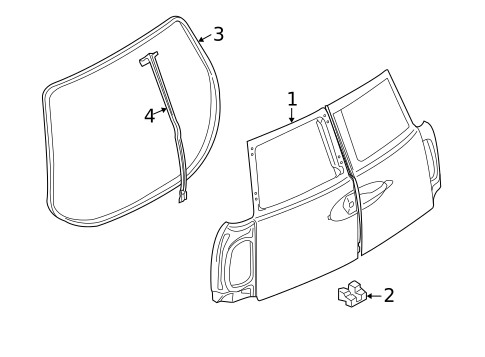 Gate & Hardware for 2013 Mini Cooper #0