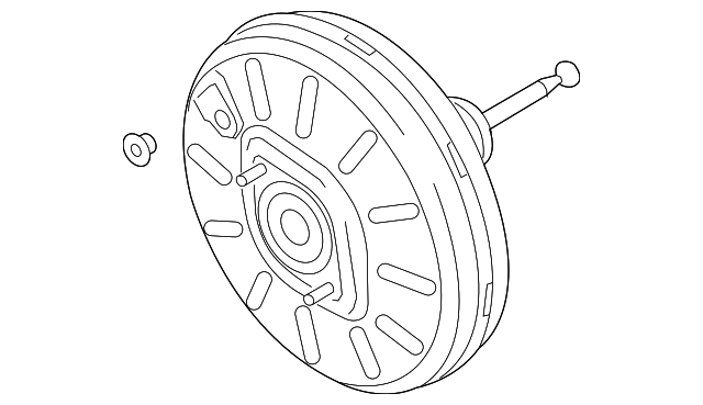 5Q1-614-106-R - Power Brake Booster 2018-2023 Volkswagen | Wolfsburg ...