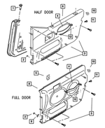 5EJ64LAZ - Interior Trim: Door Window Stabilizer Grommet for Mopar Image