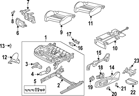 Lumbar Control Seats for 2020 Audi A4 Quattro #0