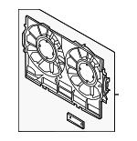 4H0121207C - Cooling System: Shroud for Audi Image