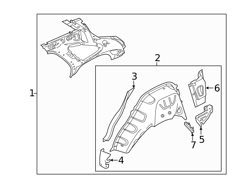 Inner Components for 2020 Jaguar F-Pace #0