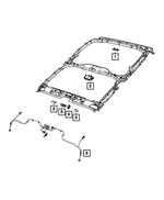68299056AB - Electrical: Air Bag Control Switch for Mopar Image