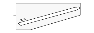 662480C120 - : Truck Bed Molding for Toyota Image