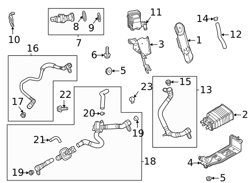 Emission Components for 2024 Mazda CX-30 #0