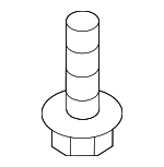 994640616 - Emission System: Lower Bracket Bolt for Mazda: 2, 3, 6, CX-3, CX-30, CX-5, CX-50, CX-9, MX-30 EV, MX-5 Miata Image