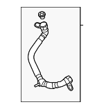 PA6T1397Z - : Canister Hose for Mazda Image