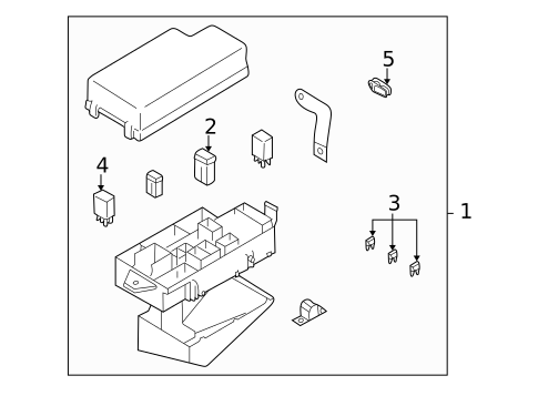 Electrical Components for 2005 Saab 9-2X #0