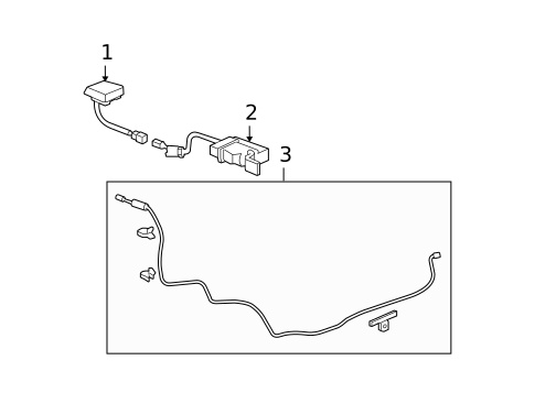 Antenna & Radio for 2010 Acura MDX #0