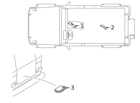 Keyless Entry Components for 2019 Mercedes-Benz G63 AMG #0