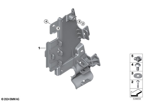 Motorcycle Trim Section, Windshield for 2024 BMW-Motorrad CE #22