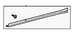 758600T010 - : Rocker Molding for Toyota Image