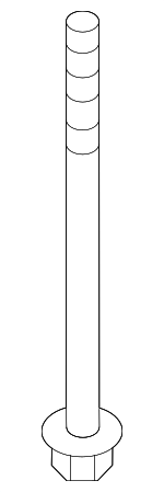 J9C30290 - : Front Reinforced Bolt for Jaguar Image