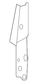 JK4Z61243A47A - Body: Body D-Pillar Reinforcement for Ford Image