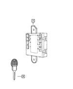 68225100AD - Electrical: Door Module, Right for Dodge: Durango, Journey | Ram: 1500, 1500 Classic, 2500, 3500 Image
