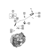 68201340AA - 948TE; 9-Speed; Automatic Transmission: Cable Routing Clip for Fiat: 500L | Ram: ProMaster City Image