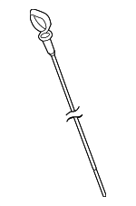 156505K0A01 - Engine: Dipstick for Honda: Accord, CR-V Image