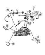 4801598AD - Electrical: Engine Wiring for Jeep: Wrangler Image