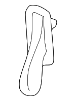 10392675 - Body: Assist Strap for Cadillac: Escalade, Escalade ESV | Chevrolet: Suburban 1500, Suburban 2500, Tahoe | GMC: Yukon, Yukon XL 1500, Yukon XL 2500 Image