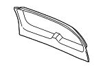 10374390 - Body: Upper Trim for Cadillac: Escalade, Escalade ESV | Chevrolet: Suburban 1500, Suburban 2500, Tahoe | GMC: Yukon, Yukon XL 1500, Yukon XL 2500 Image
