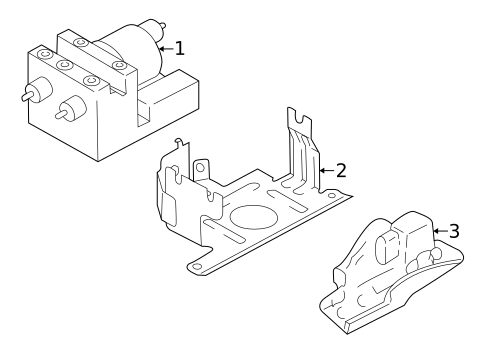 Anti-Lock Brakes for 2004 Suzuki XL-7 #0