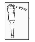 4808050153 - : Shock Absorber for Lexus: LS460 Image