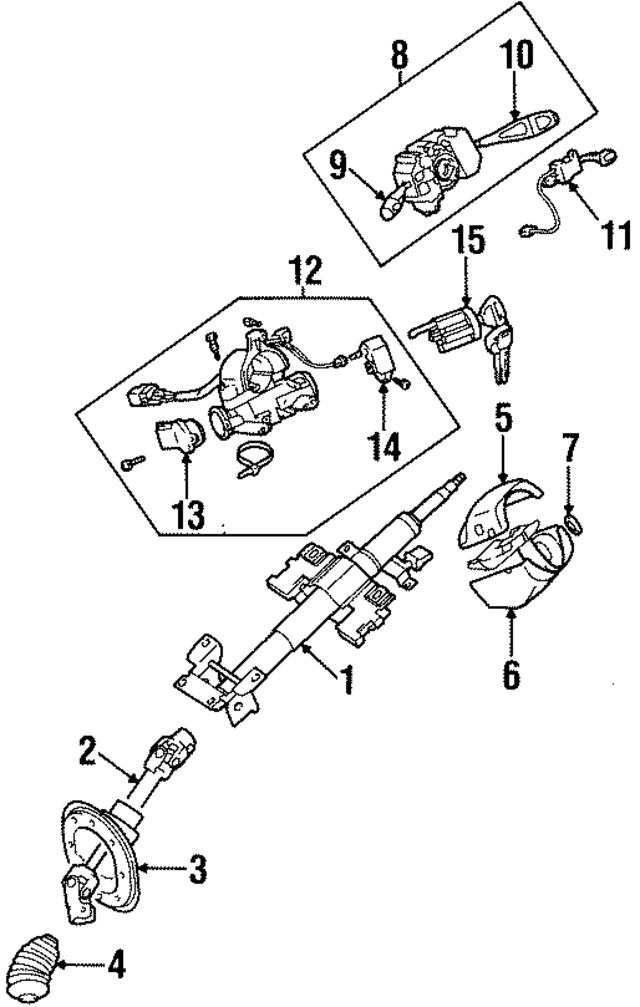 MR449813 - Steering: Column Assembly for Mopar Image