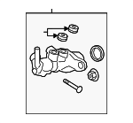 36012757 - : 2016-2019 Volvo Master Cylinder for Volvo: S60, S90, XC60, XC90 Image