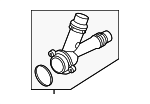 11515A553A0 - Cooling System: Connector for BMW Image