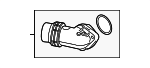 11515A55478 - Cooling System: Pipe for BMW Image