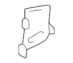 66201FC000 - Body: Pocket Bracket for Subaru Image