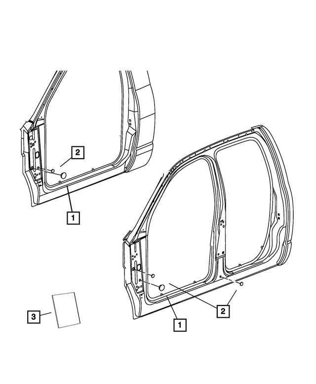 55396938AA - Body Sheet Metal Except Doors: Tape for Mopar Image image