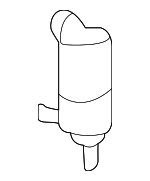 8229797570 - Body: Washer Pump for Isuzu Image