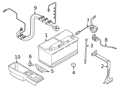 Battery for 2013 BMW X5 #0