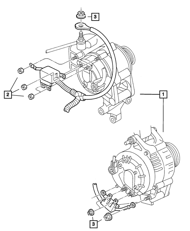 56029701AA - Electrical: Engine Generator for Mopar Image image