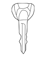 GGYA763GX - : Key for Mazda: 626 Image