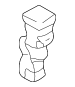 GD7A56894 - Body: Torsion Bar Clip for Mazda: 626 Image