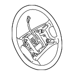 8Z0419091BC1KT - Steering: Steering Wheel for Audi: A8 Quattro, Allroad Quattro Image