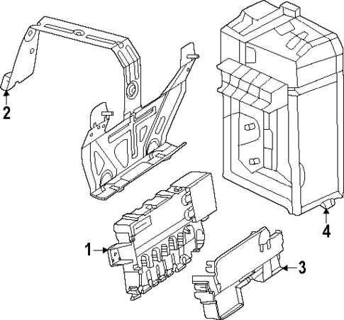Fuse & Relay for 2025 Mercedes-Benz GLC63 AMG S E Performance #1