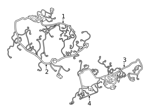 Wiring Harness for 2023 Ford Expedition #0