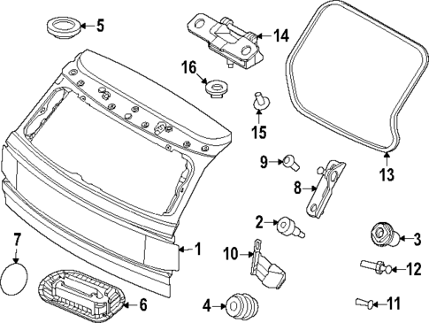Gate & Hardware for 2025 Volvo EX30 #0