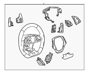84568397 - Steering: Wheel for Chevrolet: Camaro Image