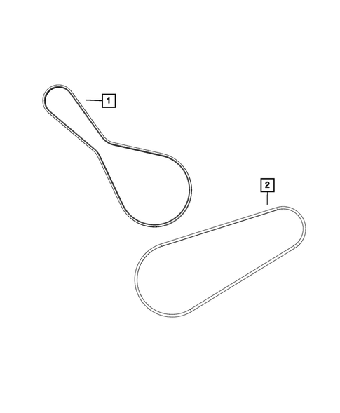 Drive Belts for 2024 Jeep Wrangler #0