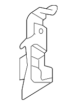 3D0121283D - Cooling System: Air Baffle for Volkswagen: Phaeton Image