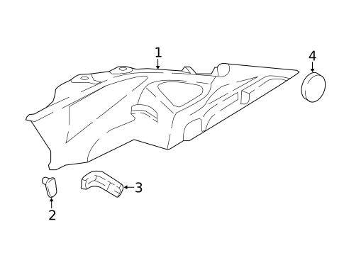 Interior Trim - Quarter Panels for 2020 Jaguar E-Pace #0