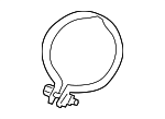 11658585233 - Exhaust: Converter &amp; Pipe Clamp for BMW Image