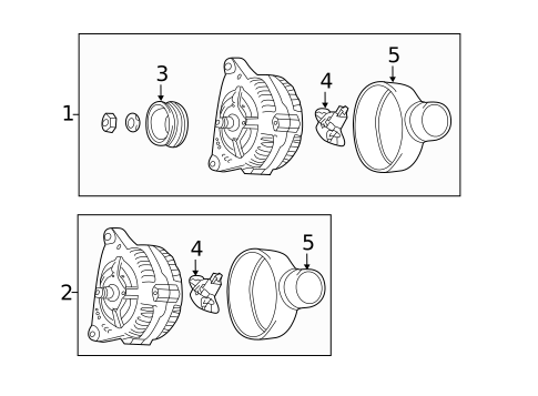 Alternator for 2014 Audi RS7 #5